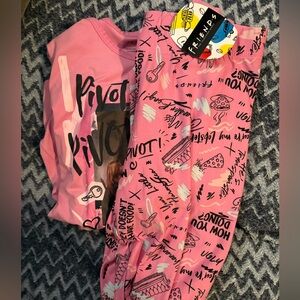 New Friends Pink Women’s Pajama’s set